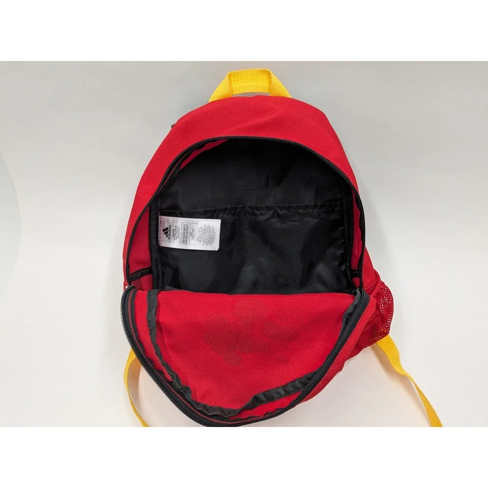 Adidas x Disney Mickey Mouse Backpack Red Yellow‎ Kids School Travel Bag